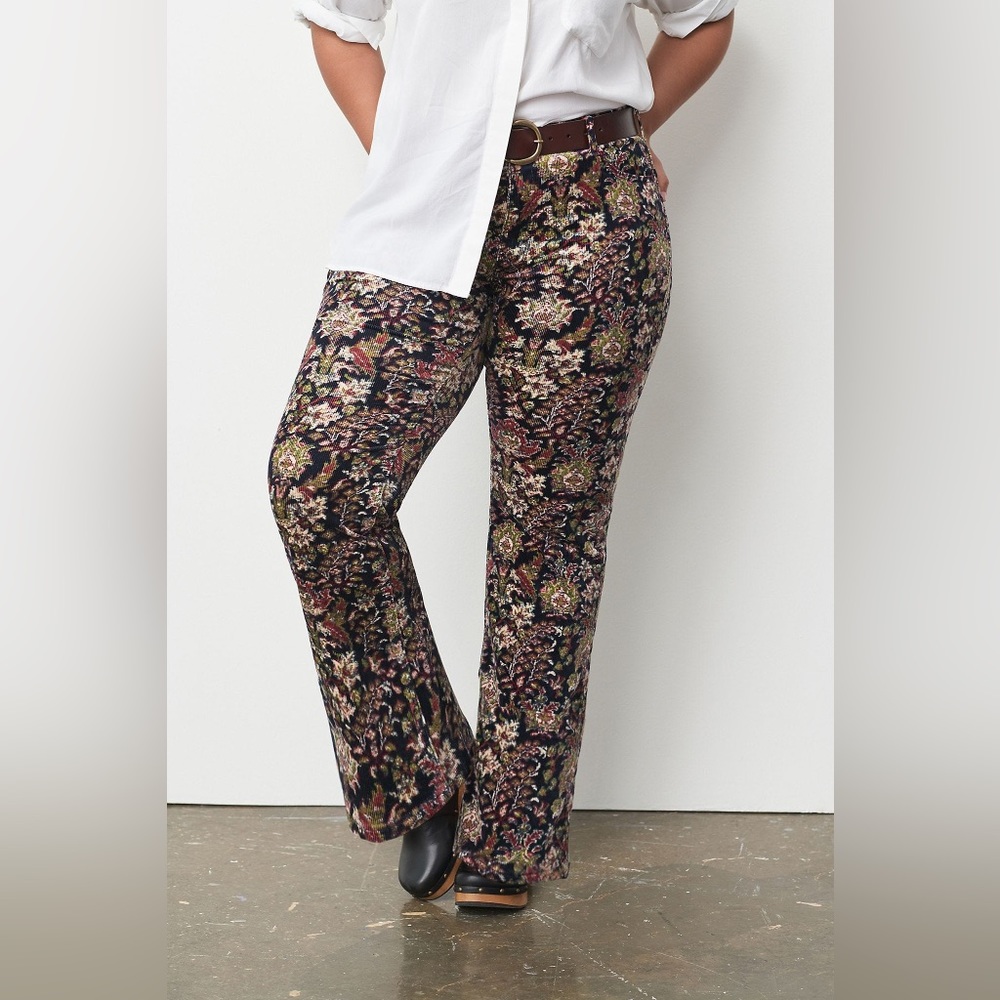 Pilcro The Icon Flare Corduroy Pants